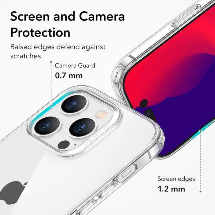 Bild 5, ESR iPhone 14 Pro Skal Project Zero Transparent