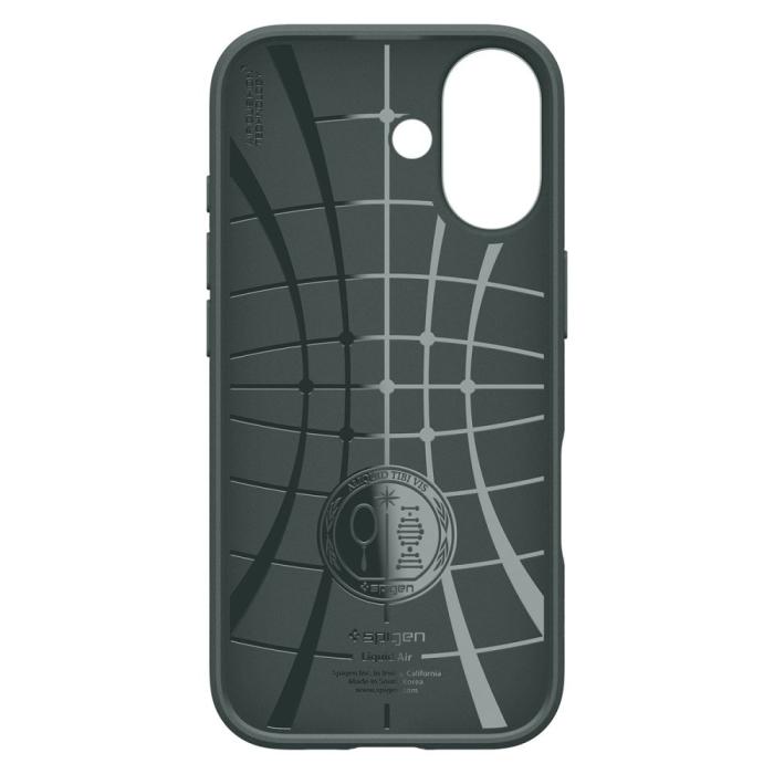 Bild 3, Spigen iPhone 17 Skal Liquid Air Abyss Green