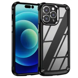 iPhone 15 Pro Max Skal Shockproof Hybrid Armor Svart
