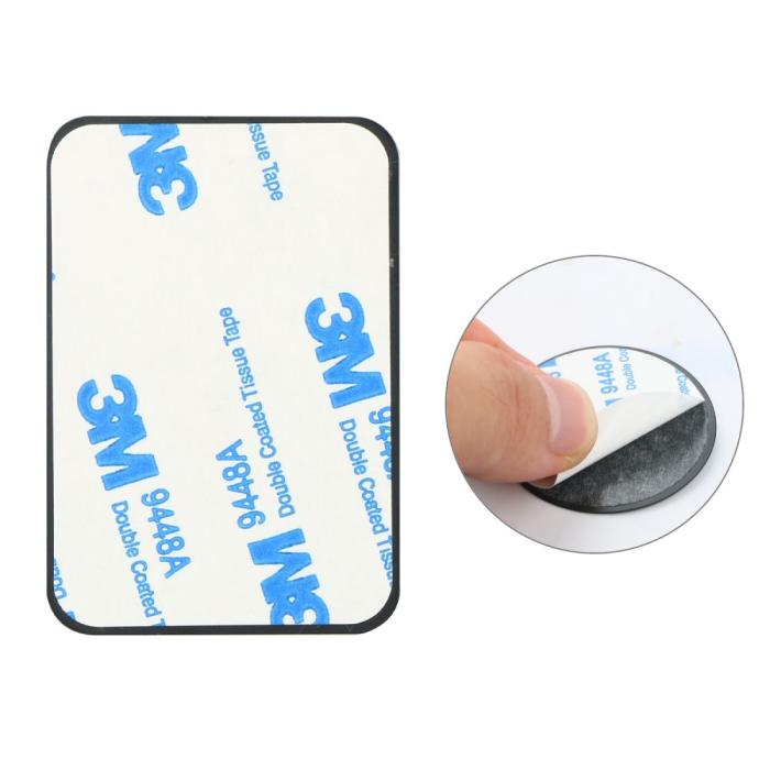 Bild 3, Tech-Protect 4-PACK Magnetisk Metallplatta Svart