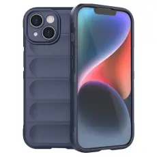 iPhone 15 Plus Skal Magic Shield M&ouml;rk Bl&aring;