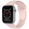 Apple Watch 38/40/41 mm Silikon Armband (M/L) Sand Pink