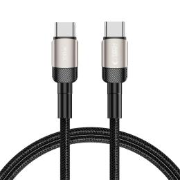 100W/5A 1m PD USB-C - USB-C Kabel UltraBoost Evo Titanium