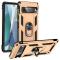 Google Pixel 7 Skal Shockproof Hybrid Ring Armor Guld