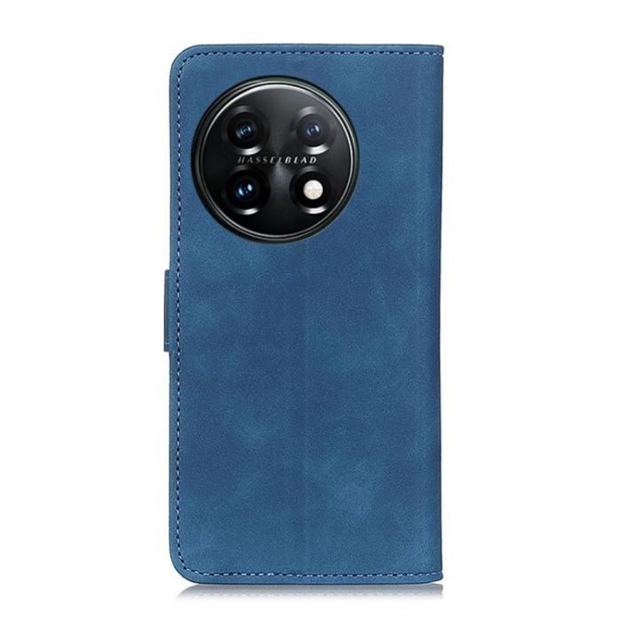 Bild 3, KHAZNEH OnePlus 11 5G Fodral Retro Läder Blå