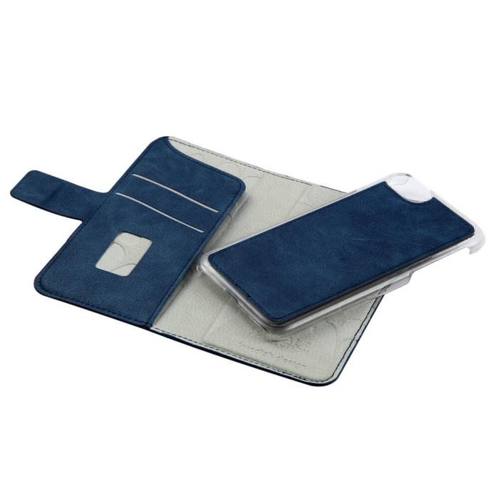 Bild 3, ONSALA iPhone 6/7/8/SE 2in1 Magnet Fodral / Skal Royal Blue