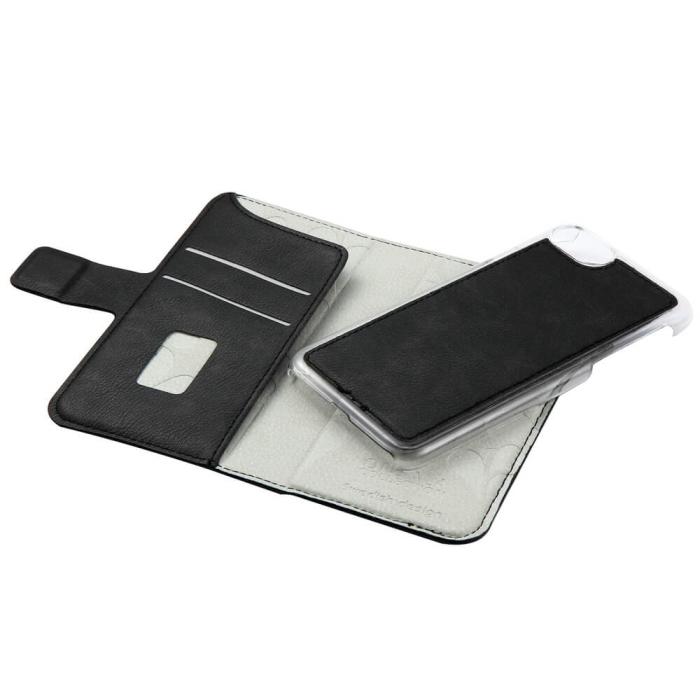 Bild 3, ONSALA iPhone 6/7/8/SE 2in1 Magnet Fodral / Skal Svart