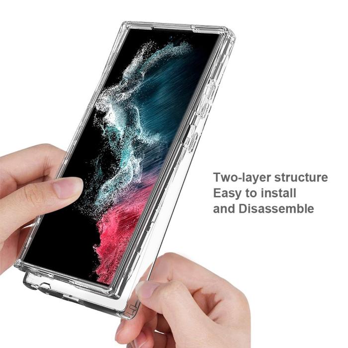 Bild 5, Samsung Galaxy S23 Ultra Skal Shockproof Hybrid Transparent