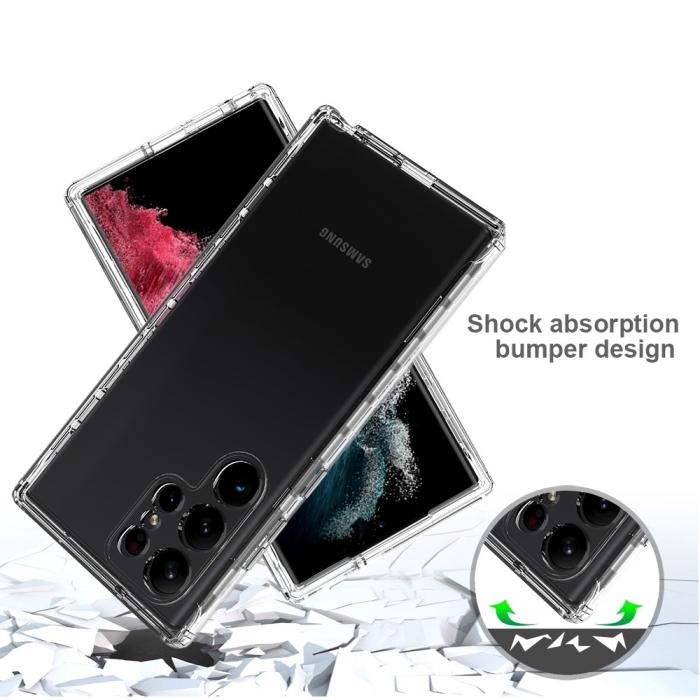 Bild 6, Samsung Galaxy S23 Ultra Skal Shockproof Hybrid Transparent