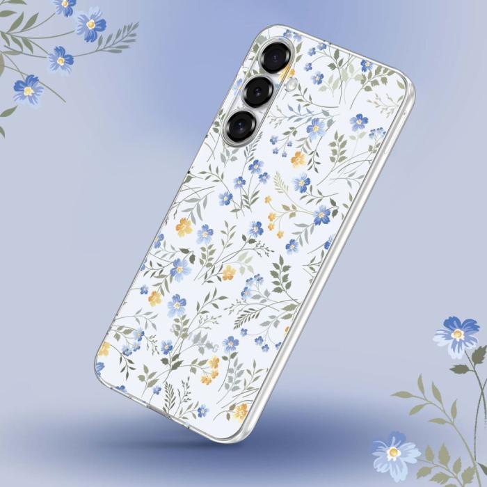 Bild 3, Tech-Protect Galaxy S25 Skal FlexAir Spring Flowers