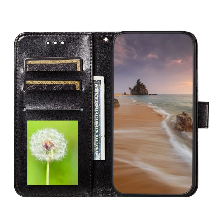 Bild 4, Samsung Galaxy A72 - Läder Fodral - Svart