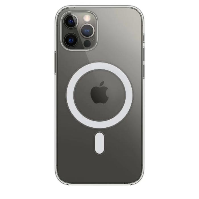 Bild 1, iPhone 12 / 12 Pro - MagSafe Akryl + TPU Skal - Transparent