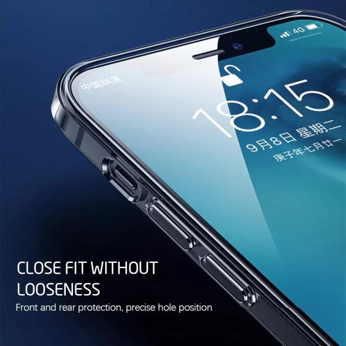 Bild 4, iPhone 12 / 12 Pro - MagSafe Akryl + TPU Skal - Transparent