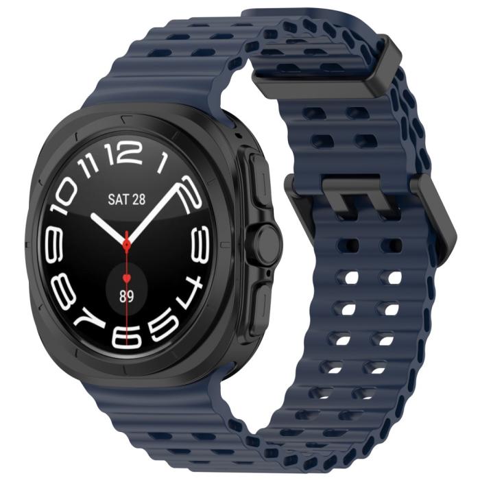 Bild 4, Galaxy Watch Ultra (2025) 47 mm Armband Wave Design