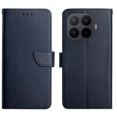 Xiaomi 17T Fodral &Auml;kta L&auml;der M&ouml;rk Bl&aring;