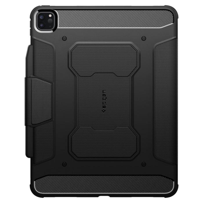 Bild 2, Spigen iPad Pro 13 2024 Fodral Rugged Armor 'Pro' Svart