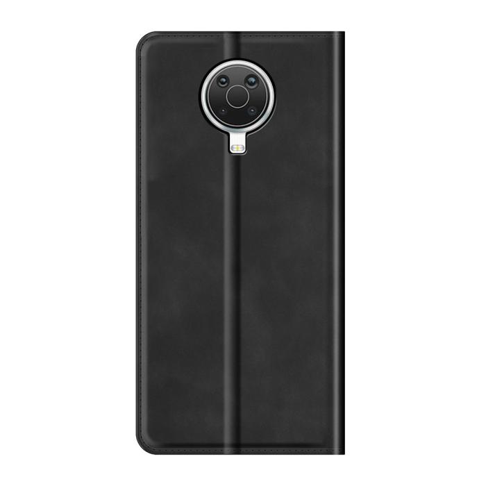 Bild 3, Nokia G10 / G20 Fodral Skin Touch Läder Svart
