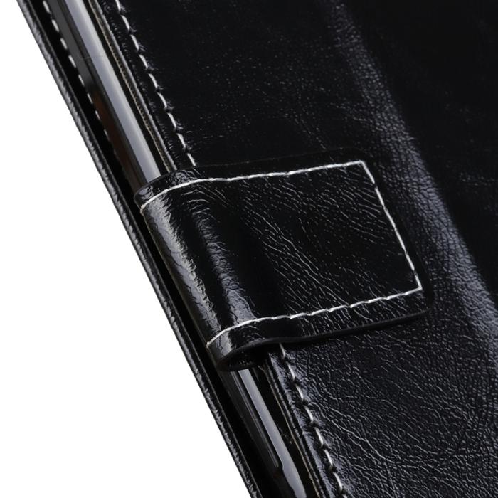Bild 4, Samsung Galaxy S22 Fodral Retro Crazy Horse Svart