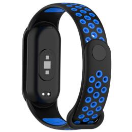 Xiaomi Smart Band 8 Träningsarmband Dual-Color Svart/Blå