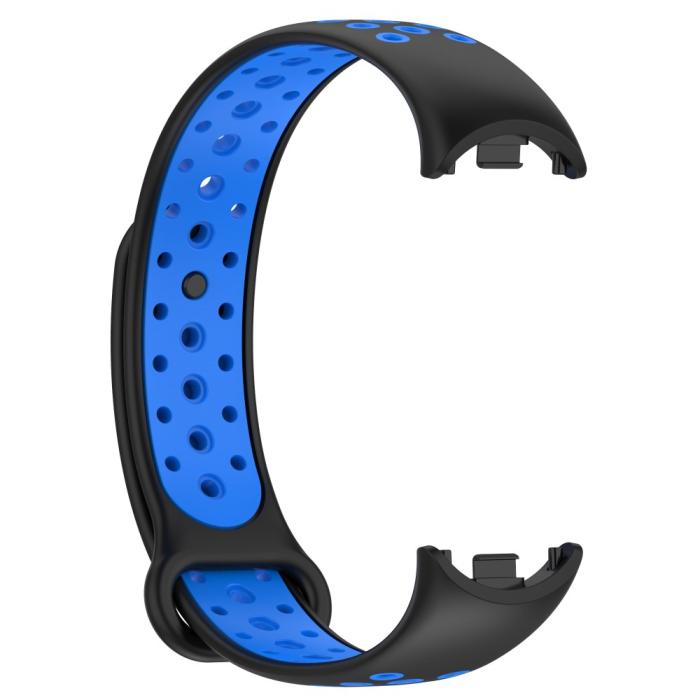 Bild 3, Xiaomi Smart Band 9/8 Träningsarmband Dual-Color Svart/Blå