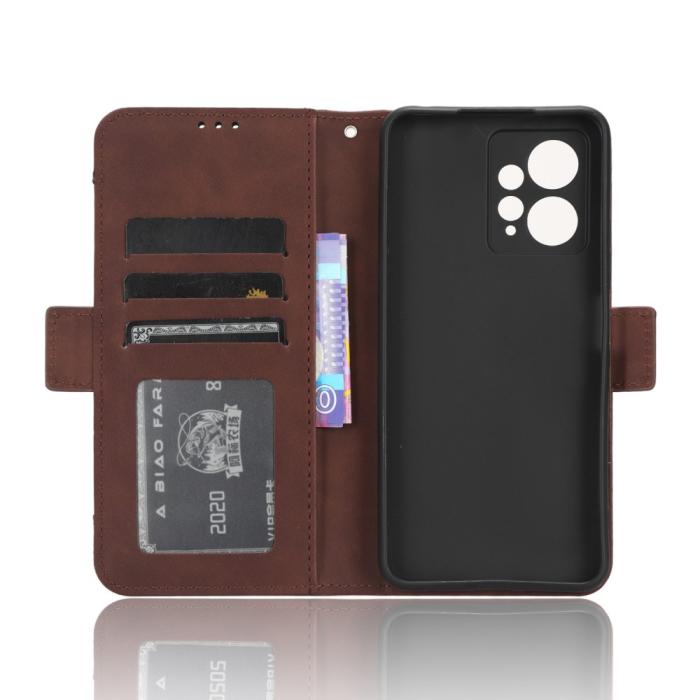 Bild 4, Xiaomi Redmi Note 12 4G Fodral Med Avtagbart Kortfodral Brun