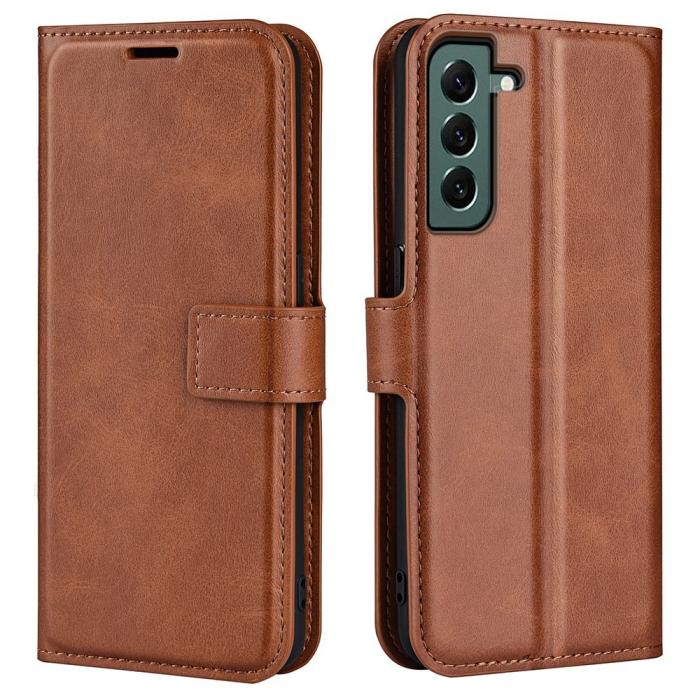 Bild 1, Samsung Galaxy S23 Plus Fodral Solid Läder Brun