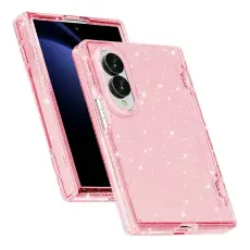 Samsung Galaxy Z Fold 8 Skal Glitter TPU Rosa