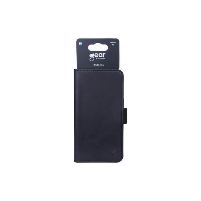 Bild 2, GEAR iPhone 11 Fodral Läder Svart