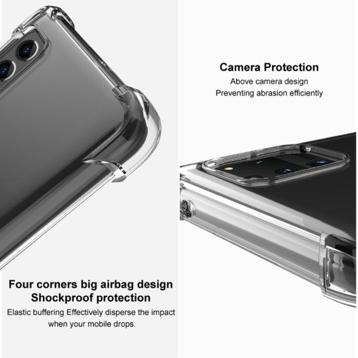 Bild 6, IMAK iPhone 13 Pro Max Skal Shockproof TPU + Skärmskydd Tonad