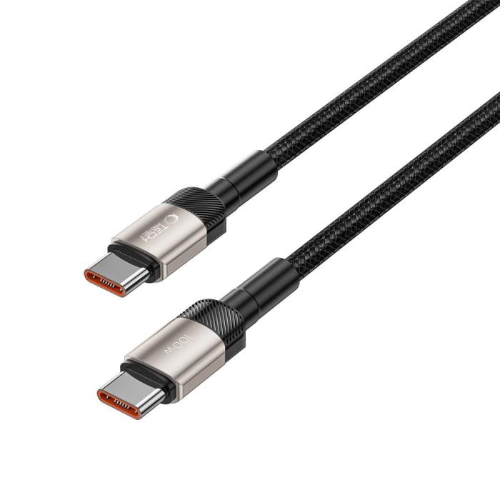 Bild 3, 100W/5A 1m PD USB-C - USB-C Kabel UltraBoost Evo Titanium