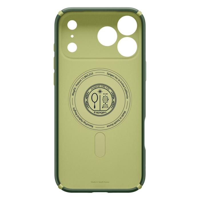 Bild 3, Spigen iPhone 17 Pro Max Skal MagSafe Nano Pop Avo Green