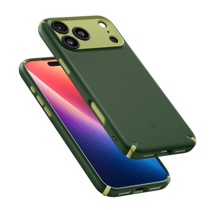 Bild 6, Spigen iPhone 17 Pro Max Skal MagSafe Nano Pop Avo Green