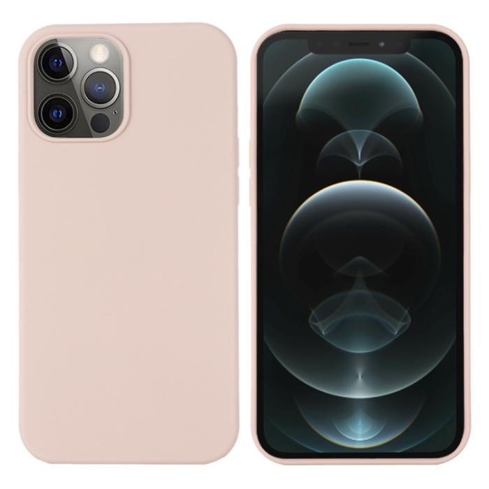 Bild 2, iPhone 15 Pro Skal MagSafe Silikon Ljus Rosa