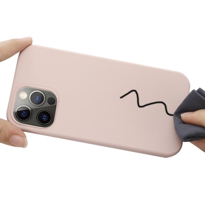 Bild 5, iPhone 15 Pro Skal MagSafe Silikon Ljus Rosa