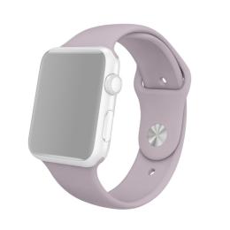 Silikon Armband Apple Watch 41/40/38 mm (M/L) - Violett