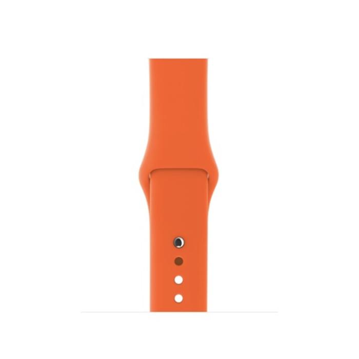 Bild 3, Silikon Armband Apple Watch 41/40/38 mm (M/L) - Orange