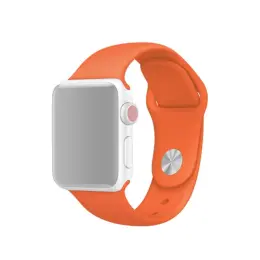 Silikon Armband Apple Watch 41/40/38 mm (M/L) - Orange