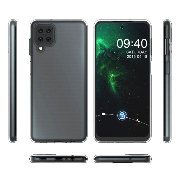 Bild 3, Samsung Galaxy A12 - Transparent TPU Skal