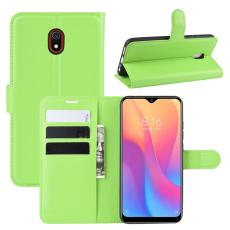 Xiaomi Redmi 8A - Litchi Plånboksfodral - Grön