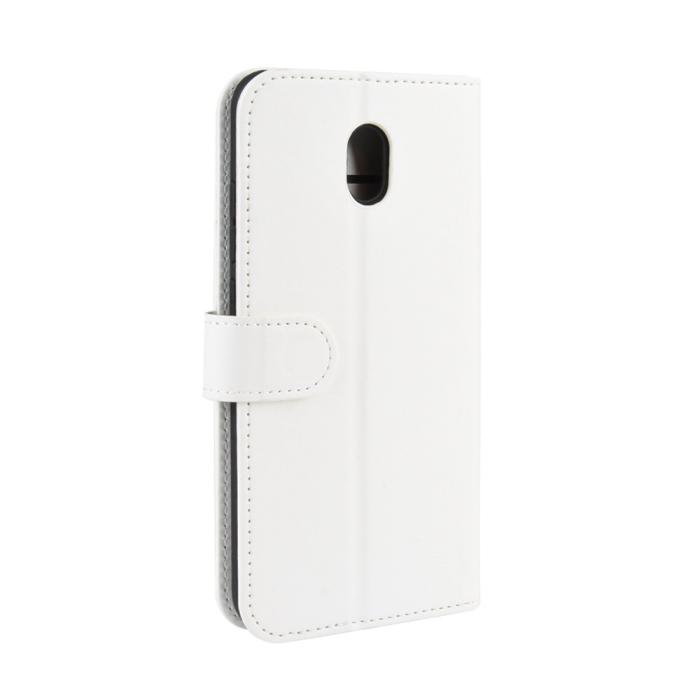 Bild 4, Xiaomi Redmi 8A - Crazy Horse Plånboksfodral - Vit
