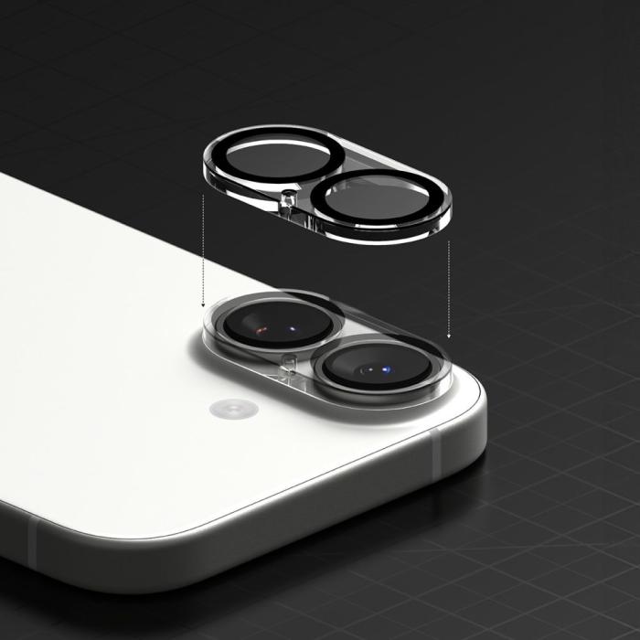 Bild 6, Ringke iPhone 17 2-PACK Linsskydd Svart