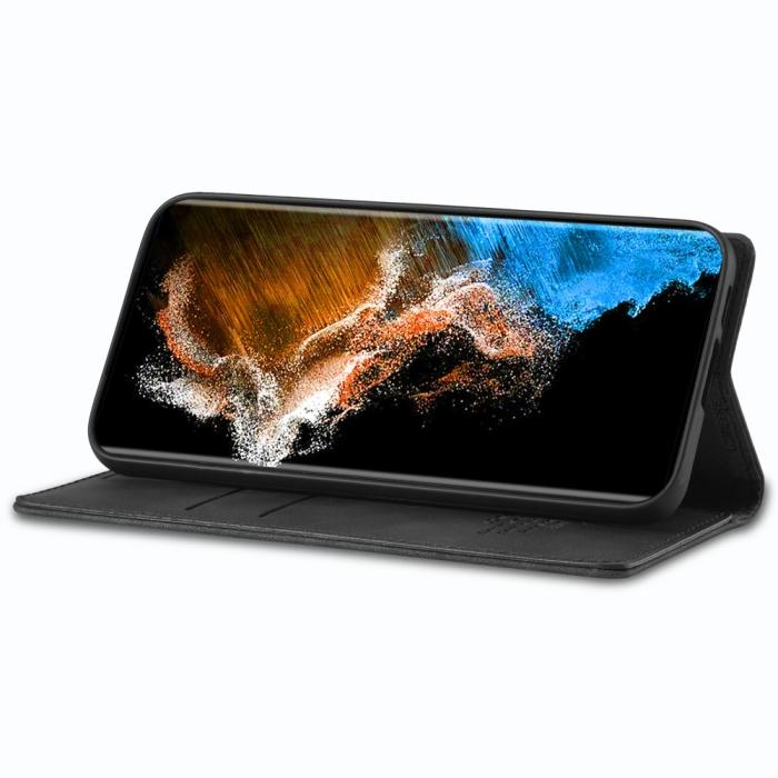 Bild 3, LC.IMEEKE Samsung Galaxy S23 Fodral Flip Läder Svart