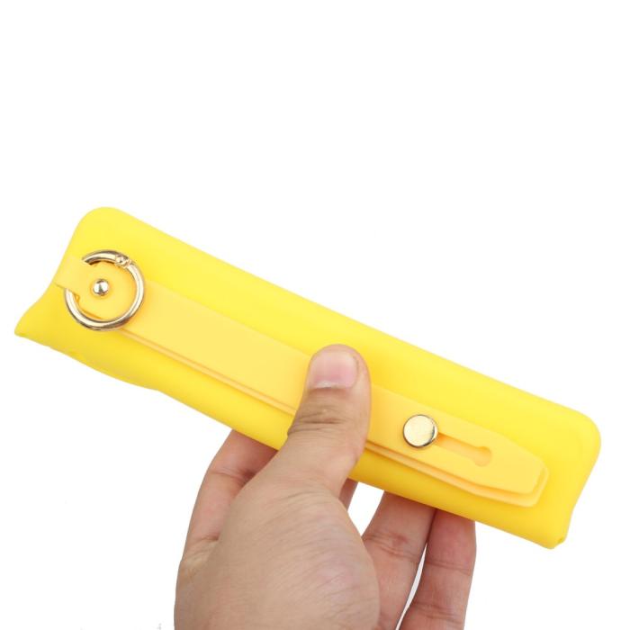 Bild 5, Samsung Galaxy A53 5G Skal TPU Med Fingerstrap Gul
