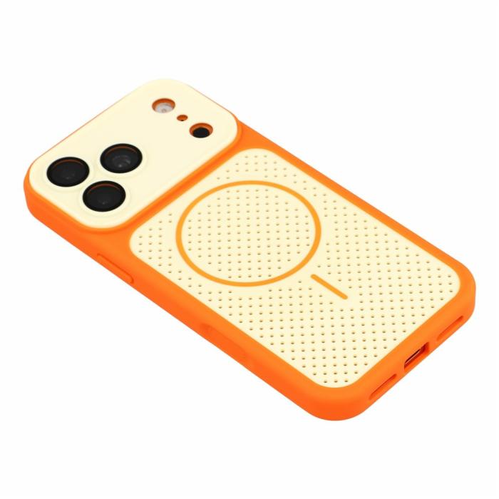 Bild 3, iPhone 18 Pro Max/17 Pro Max Skal MagSafe Ventilerat Orange