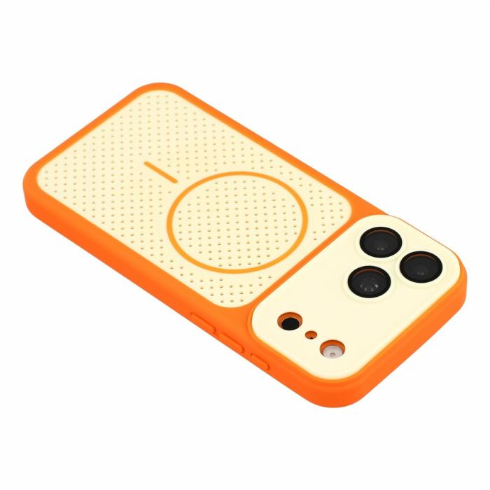 Bild 4, iPhone 18 Pro Max/17 Pro Max Skal MagSafe Ventilerat Orange