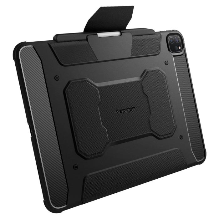 Bild 5, Spigen iPad Pro 13 2024 Fodral Rugged Armor 'Pro' Svart