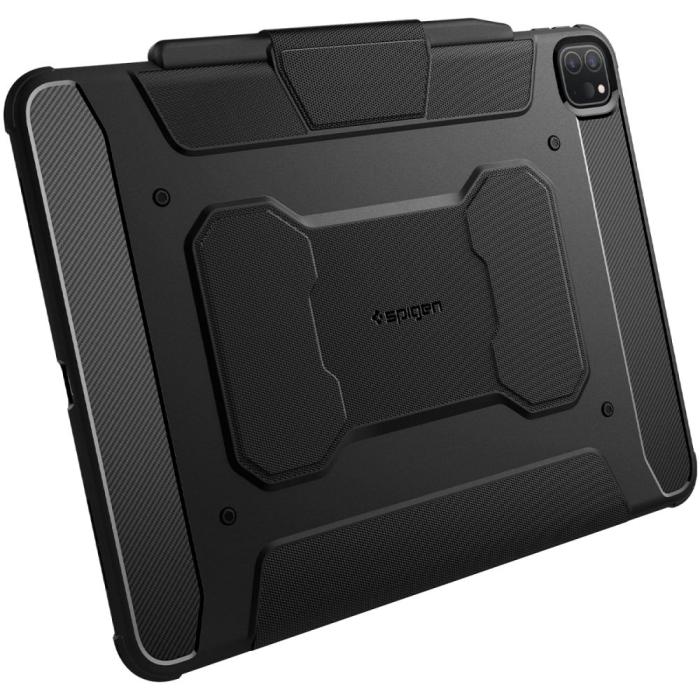 Bild 6, Spigen iPad Pro 13 2024 Fodral Rugged Armor 'Pro' Svart