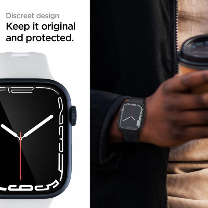 Bild 4, Spigen 3-PACK Neo Flex HD Skärmskydd Apple Watch 44 / 45 mm
