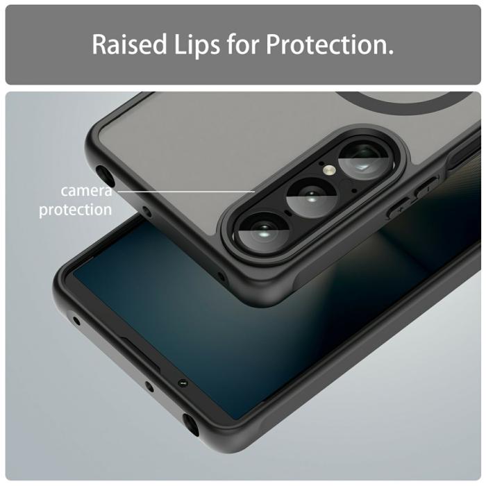 Bild 5, Sony Xperia 1 VII Skal MagSafe Hybrid Svart