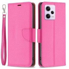 Xiaomi Redmi Note 12 Pro 5G Fodral Shark Solid Läder Rosa